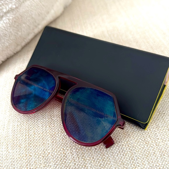 Fendi Cherry Aviators - Picture 1 of 5